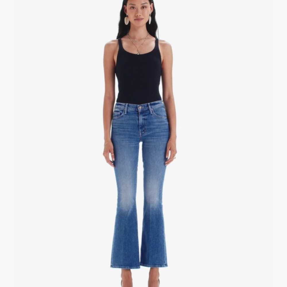 Mother bootleg jeans